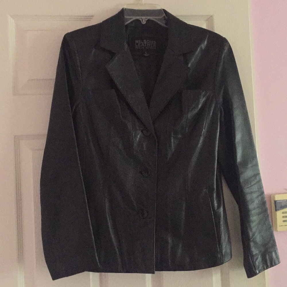 Real leather jacket